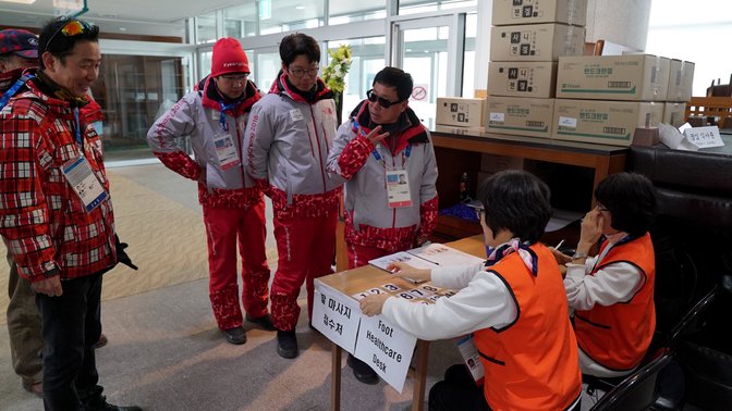 VOLONTARI AVVENTISTI IN COREA DEL SUD HANNO OFFERTO MASSAGGI AGLI ATLETI OLIMPICI