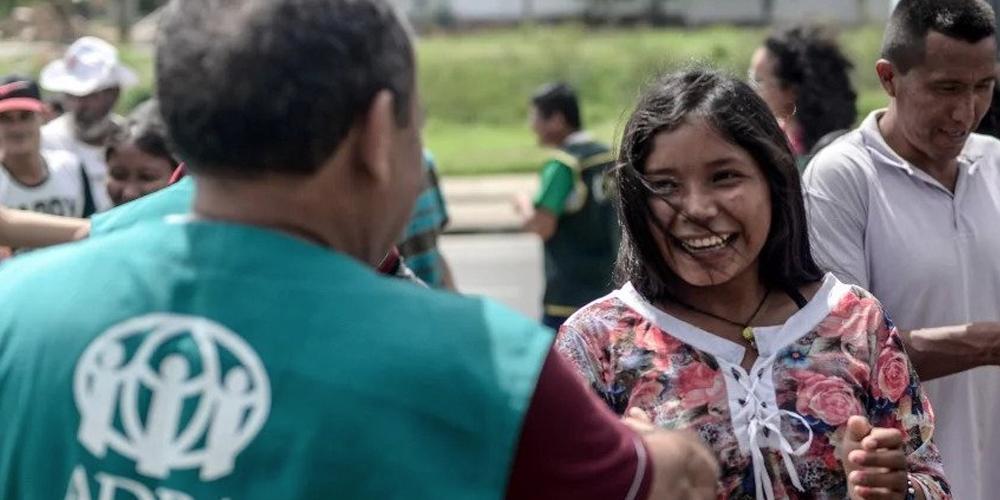Cena di Natale per i rifugiati venezuelani nel nord del Brasile