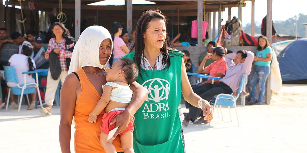 Adra aiuta ad accogliere i rifugiati venezuelani