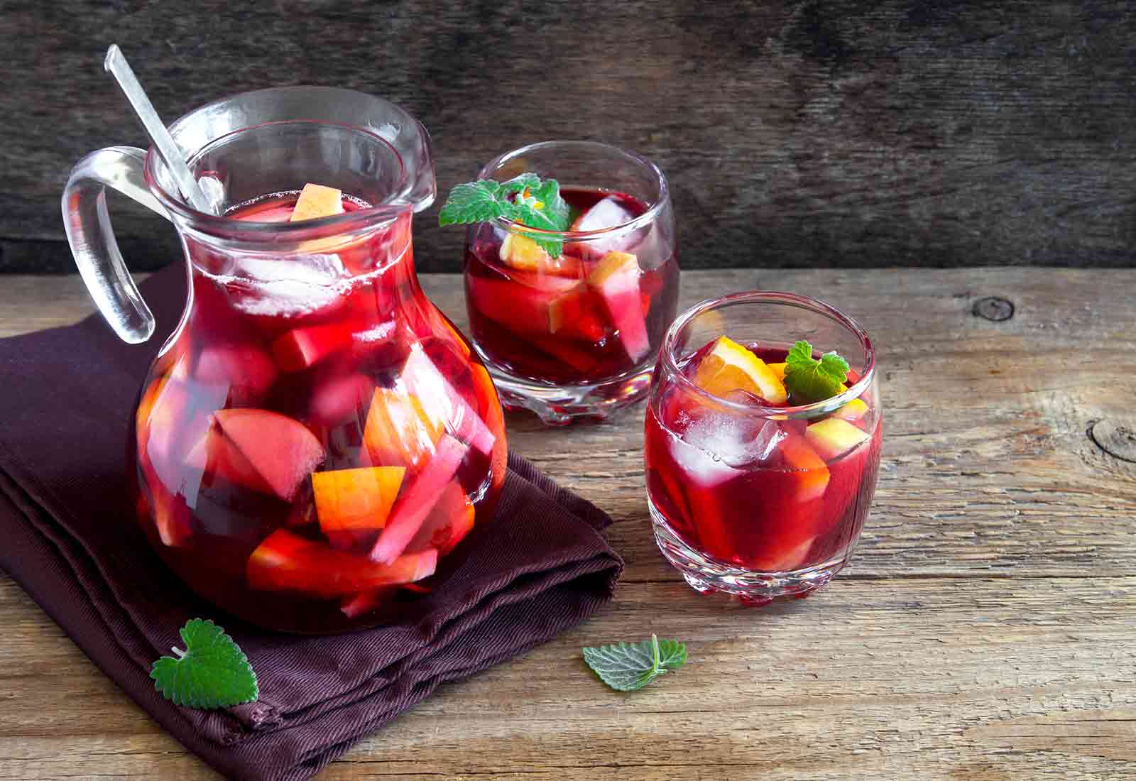 Sangria senza alcol