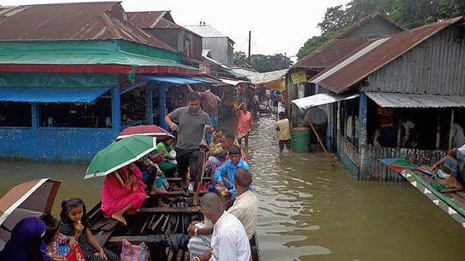 Aiuti in Asia meridionale colpita dai monsoni