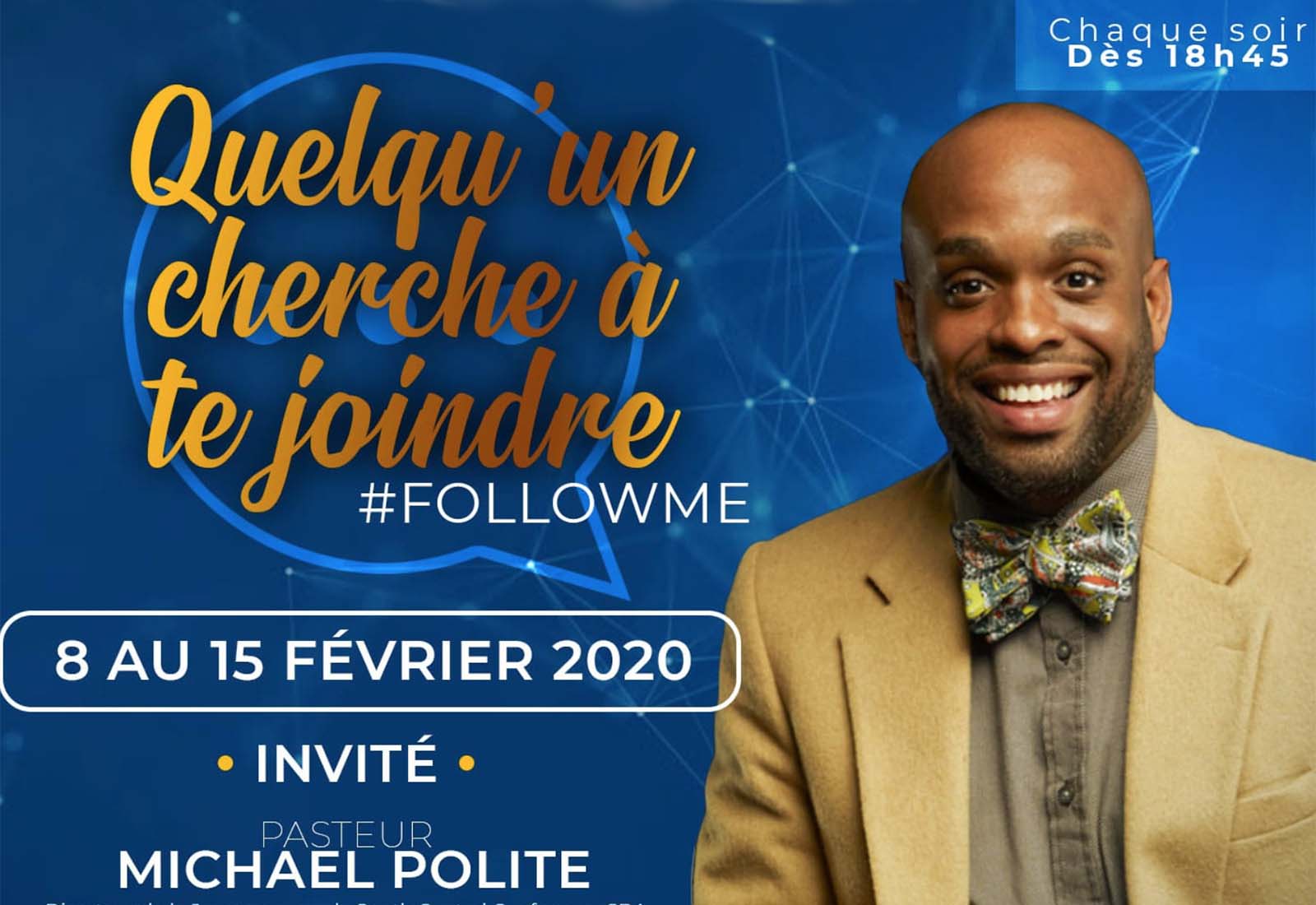 Michael Pilote à Paris pour une semaine de prière JA [VIDÉO]