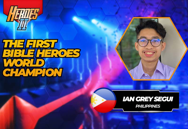 Un adolescent philippin sacré champion du monde du Jeu Heroes II