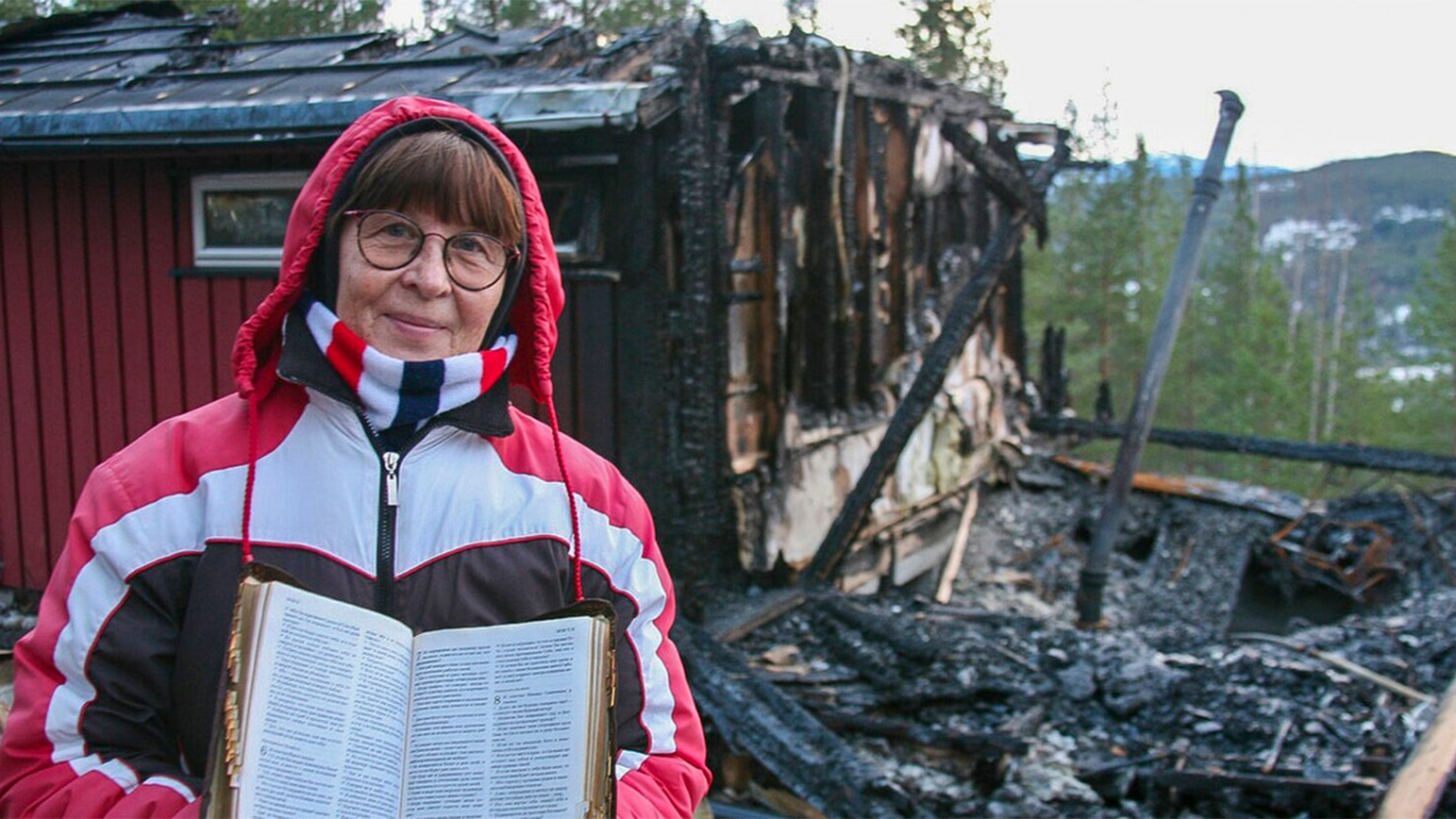 La Bibbia sopravvive a un grande incendio
