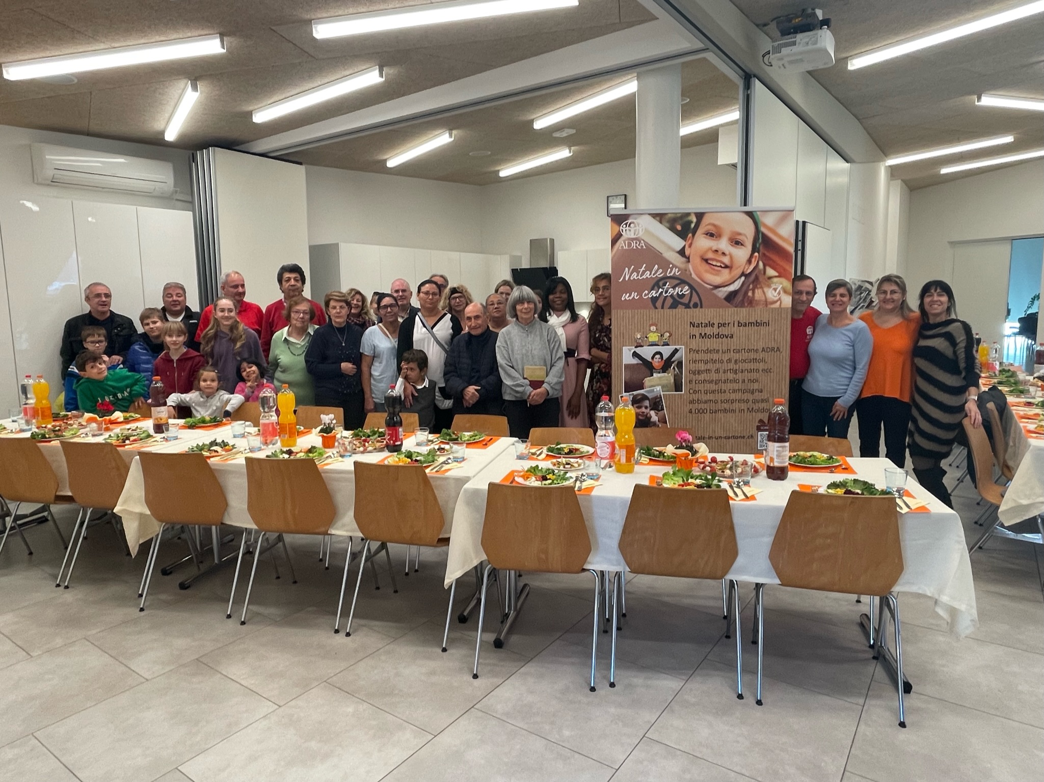 Pranzo di beneficenza ADRA
