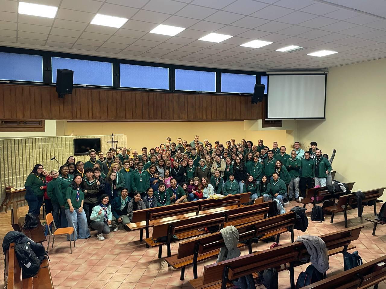 Leaders scout in formazione