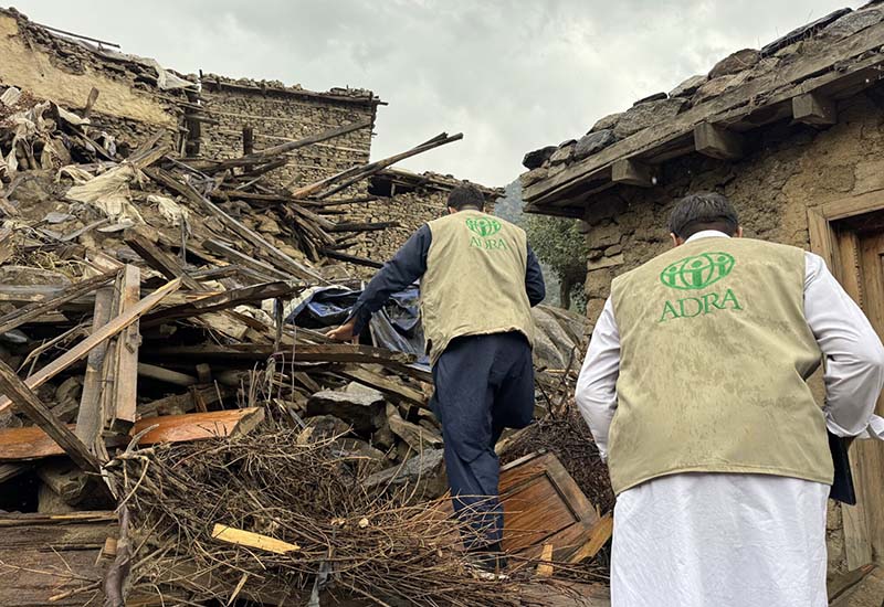 ADRA intervient à la suite de catastrophes en Afghanistan, au Pakistan et en Inde